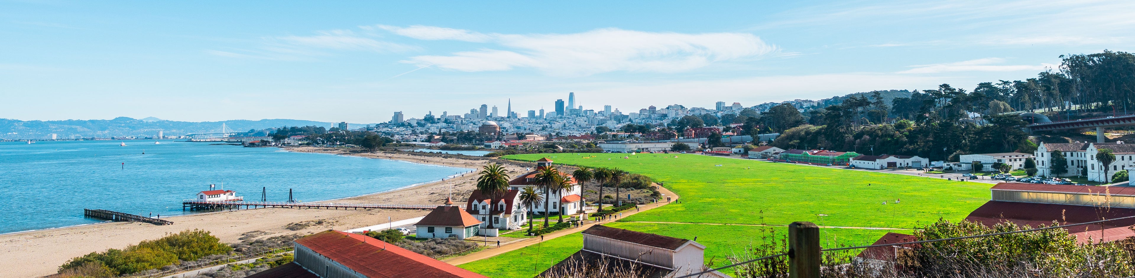 Crissy Field during the day.